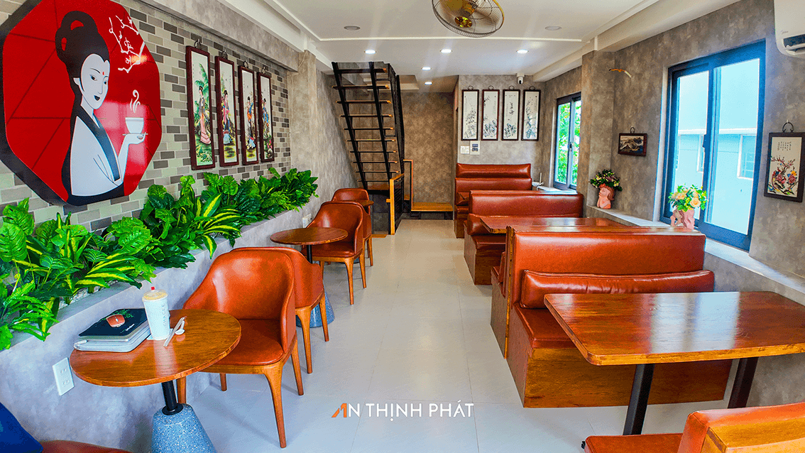 Hình Ảnh Thực Tế Trà Sữa Chacee - Hoàng Hoa Thám 5 Bàn ghế gỗ Quán Trà Sữa Chacee – Hoàng Hoa Thám, TP.HCM ấm cúng