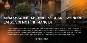 Thiết kế quán cafe ngồi lại