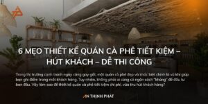 thiết kế quán cafe tiết kiệm