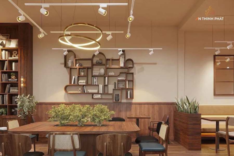 10+ Kinh Nghiệm Chọn Đèn Trang Trí Cho Quán Cafe Hiện Đại Đẹp và Tiết Kiệm 2 Chọn đèn trang trí cho quán cafe hiện đại