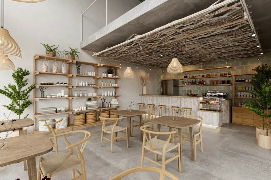 6 Mẹo Thiết Kế Quán Cafe Tiết Kiệm – Hút Khách – Dễ Thi Công 1 Thiết kế quán cafe tiết kiệm