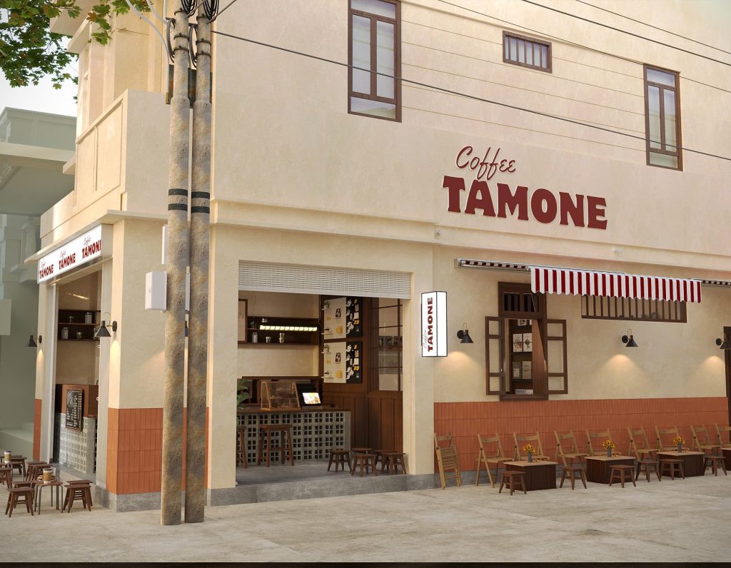 Coffee TAMONE - 80 m² - Hiện Đại (Modernism) 2 Coffee TAMONE
