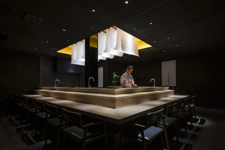 Thiết Kế Nhà Hàng Omakase – Xu Hướng Nghệ Thuật Ẩm Thực 2026 7 Thiết kế nhà hàng Omakase