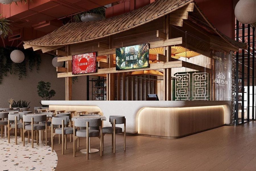 Thiết Kế Quán Cafe Phong Cách Trung Hoa – Xu Hướng Ấn Tượng Giúp Quán Nổi Bật 2026 7 Thiết Kế Quán Cafe Phong Cách Trung Hoa