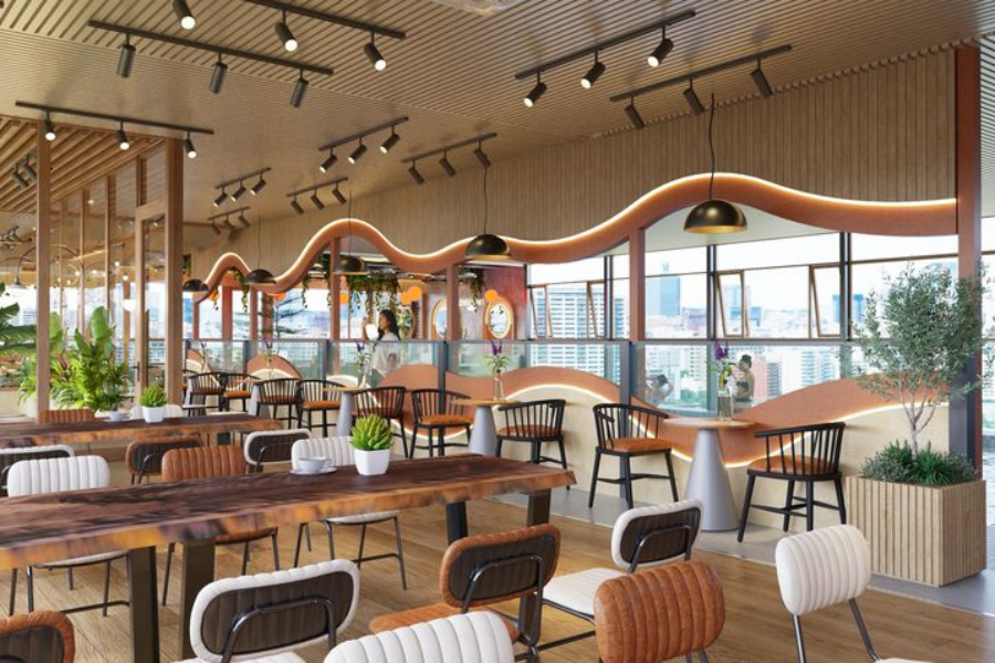 Thiết Kế Thi Công Nội Thất Nhà Hàng | Các Mẫu Thiết Kế Nội Thất Đẹp Hiện Đại 10 Thiết kế thi công nội thất nhà hàng