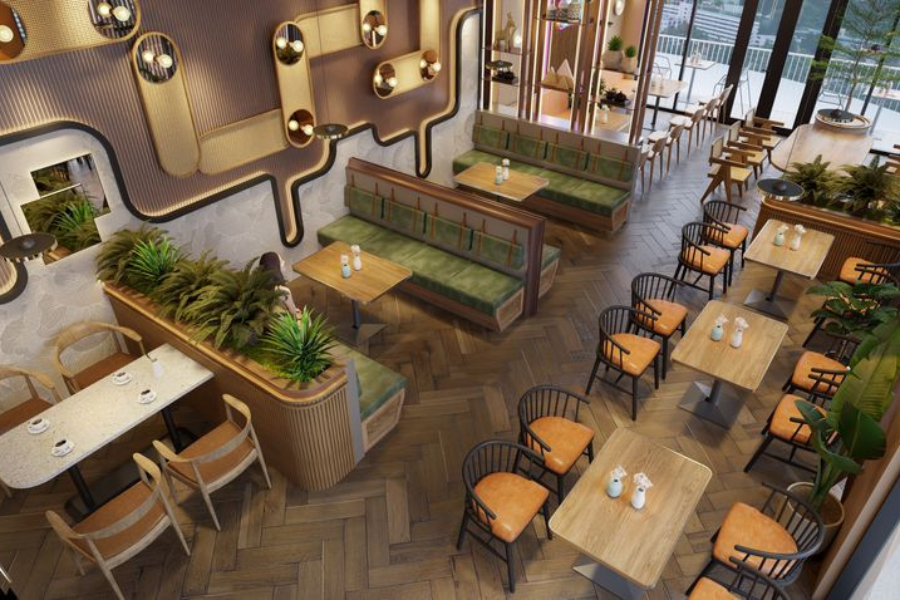 Thiết Kế Thi Công Nội Thất Nhà Hàng | Các Mẫu Thiết Kế Nội Thất Đẹp Hiện Đại 13 Thiết kế thi công nội thất nhà hàng