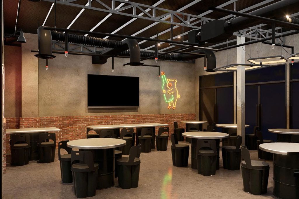 Nhà Hàng Jeonpo Meat Shop BBQ - 282 m² - Phong Cách Hàn Quốc 6 Nhà Hàng Jeonpo Meat Shop BBQ