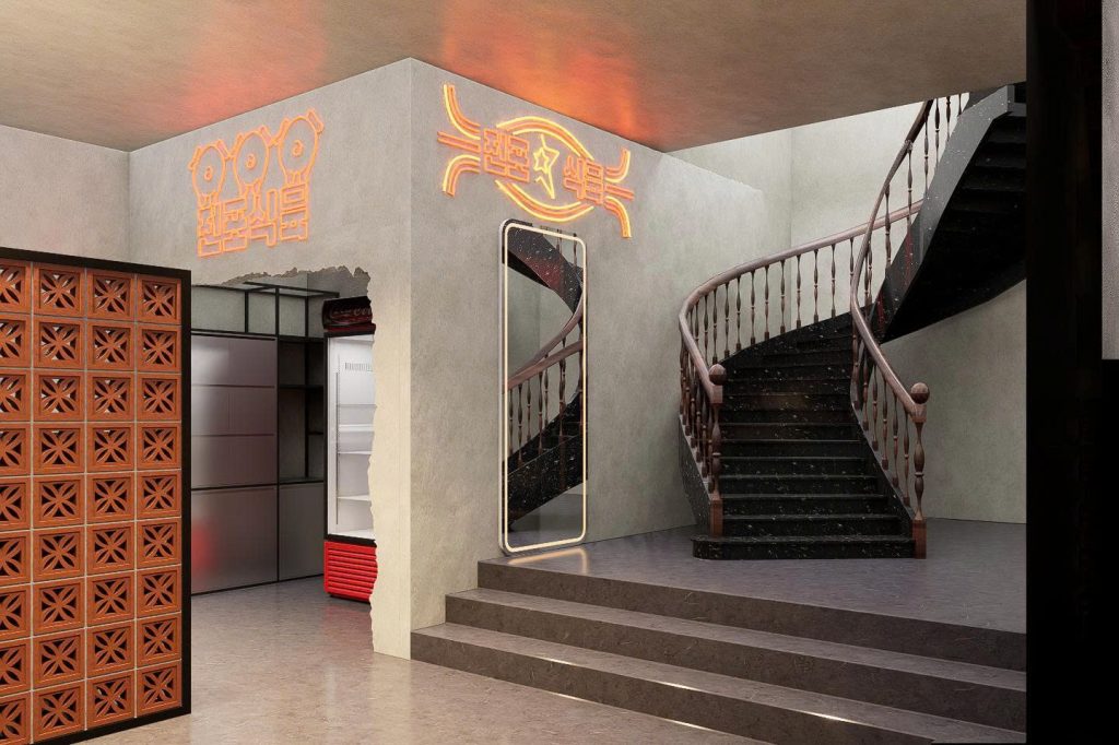 Nhà Hàng Jeonpo Meat Shop BBQ - 282 m² - Phong Cách Hàn Quốc 1 Nhà Hàng Jeonpo Meat Shop Bbq