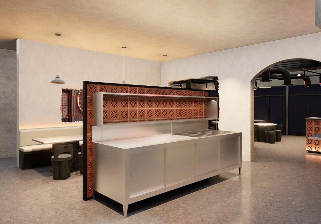 Nhà Hàng Jeonpo Meat Shop BBQ - 282 m² - Phong Cách Hàn Quốc 10 Nhà Hàng Jeonpo Meat Shop BBQ