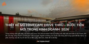 Thiết kế mô hình cafe Drive Thru