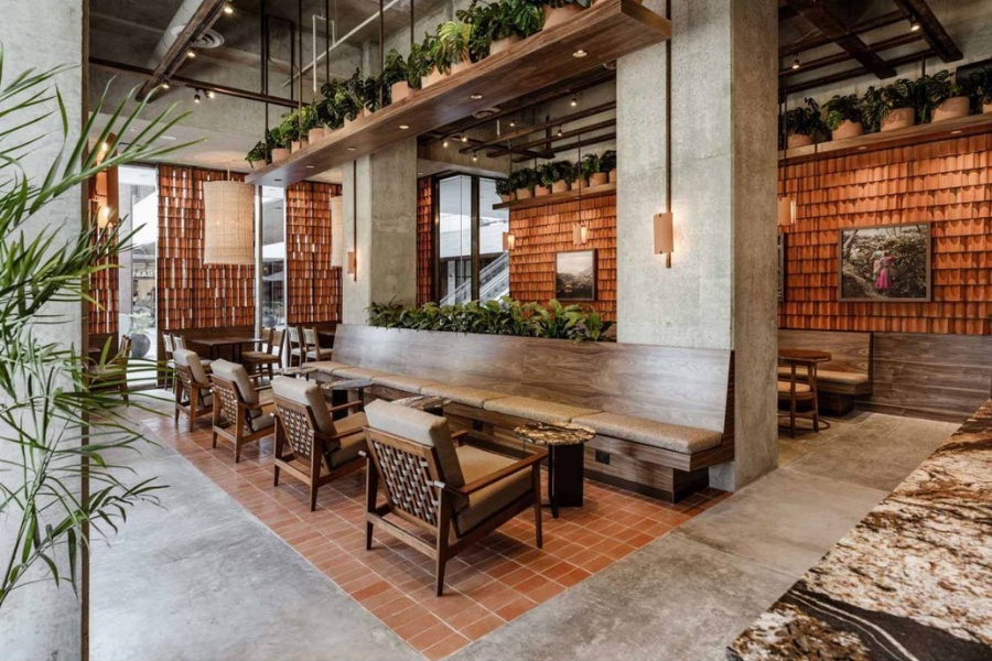 20+ Thiết Kế Nhà Hàng Phong Cách Địa Trung Hải Ý Tưởng, Màu Sắc & Mẫu Đẹp 20 Thiết kế nhà hàng phong cách Địa Trung Hải