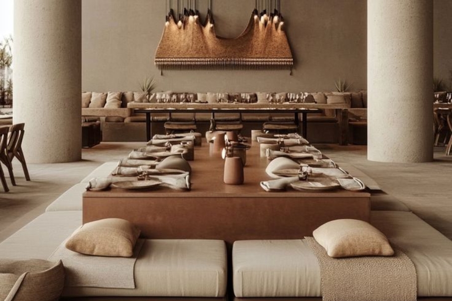 20+ Thiết Kế Nhà Hàng Phong Cách Địa Trung Hải Ý Tưởng, Màu Sắc & Mẫu Đẹp 16 Thiết kế nhà hàng phong cách Địa Trung Hải