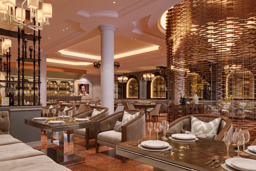 20+ Thiết Kế Nhà Hàng Phong Cách Địa Trung Hải Ý Tưởng, Màu Sắc & Mẫu Đẹp 11 Thiết kế nhà hàng phong cách Địa Trung Hải