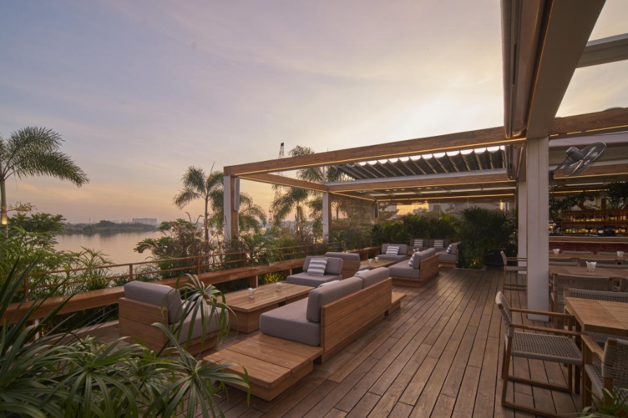 20+ Thiết Kế Nhà Hàng Phong Cách Địa Trung Hải Ý Tưởng, Màu Sắc & Mẫu Đẹp 8 Thiết kế nhà hàng phong cách Địa Trung Hải