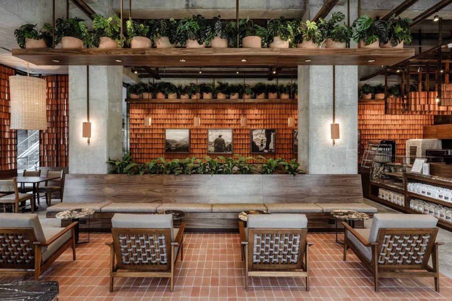 20+ Thiết Kế Nhà Hàng Phong Cách Địa Trung Hải Ý Tưởng, Màu Sắc & Mẫu Đẹp 26 Thiết kế nhà hàng phong cách Địa Trung Hải