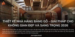 Thiết kế nhà hàng bằng gỗ