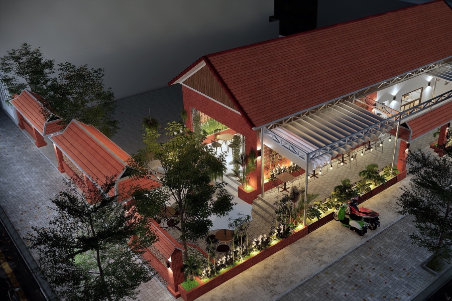 Bí quyết lựa ngói trong thiết kế nhà, cafe & nhà hàng