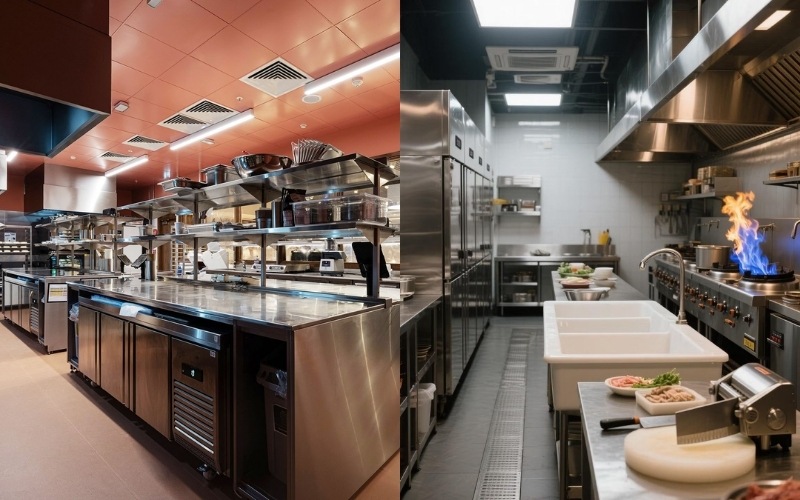 Top 5 Mẫu Thiết Kế Bếp Cho Nhà Hàng, Giải Mã Thiết Kế Từ Nguyên Lý Đến Setup F&B 3 Thiết kế bếp cho nhà hàng