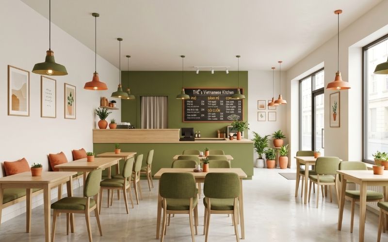 Thiết kế nhà hàng giá rẻ
