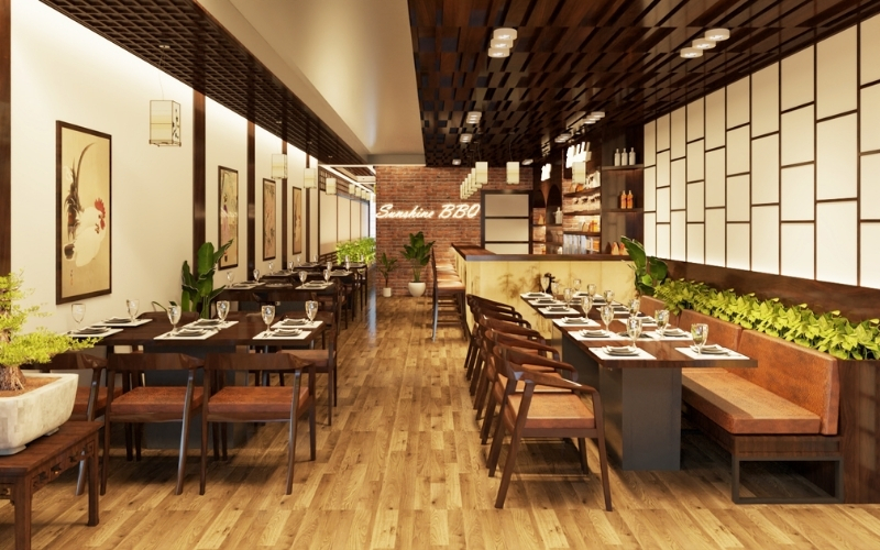Thiết kế nhà hàng giá rẻ