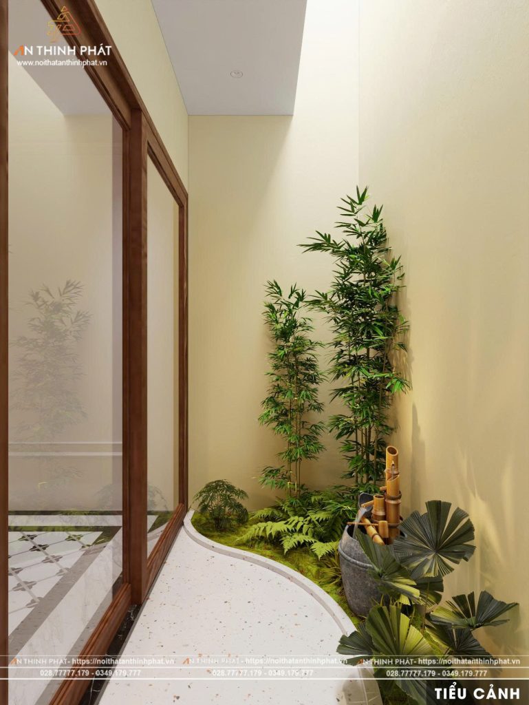 Khu vực tiểu cảnh Nhà hàng