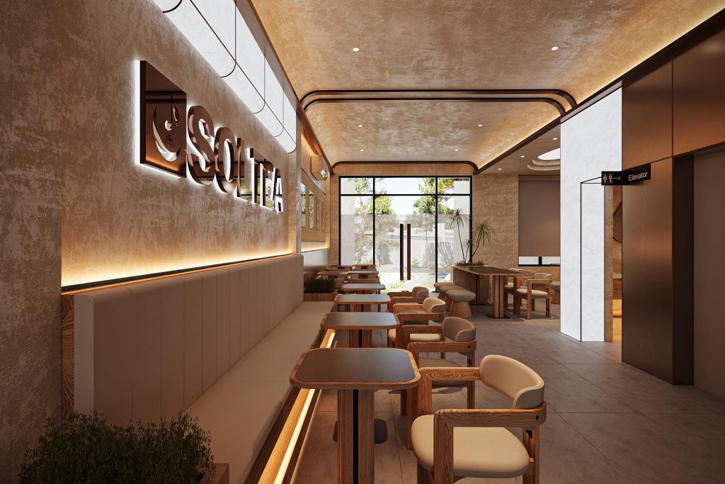 99 Mẫu thiết kế quán cafe đẹp ấn tượng & bảng giá, đơn vị thiết kế uy tín 44 Mẫu thiết kế quán cafe Soltea mới đẹp