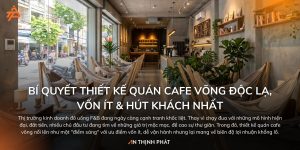 Thiết kế quán cafe võng