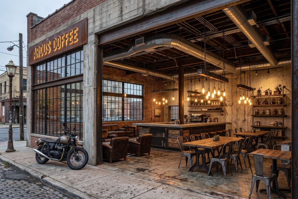 Bí Quyết Thiết Kế Quán Cafe Lô Góc: Tận Dụng "Vị Trí Vàng" Hút Khách 2026 4 Thiết kế quán cafe lô góc