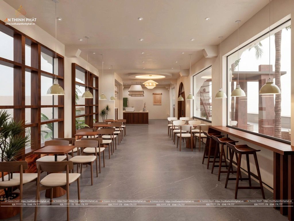 Mộc 1992 - 3500 M² - Phong Cách Địa Trung Hải 3 Tổng quan không gian trong thiết kế Mộc 1992