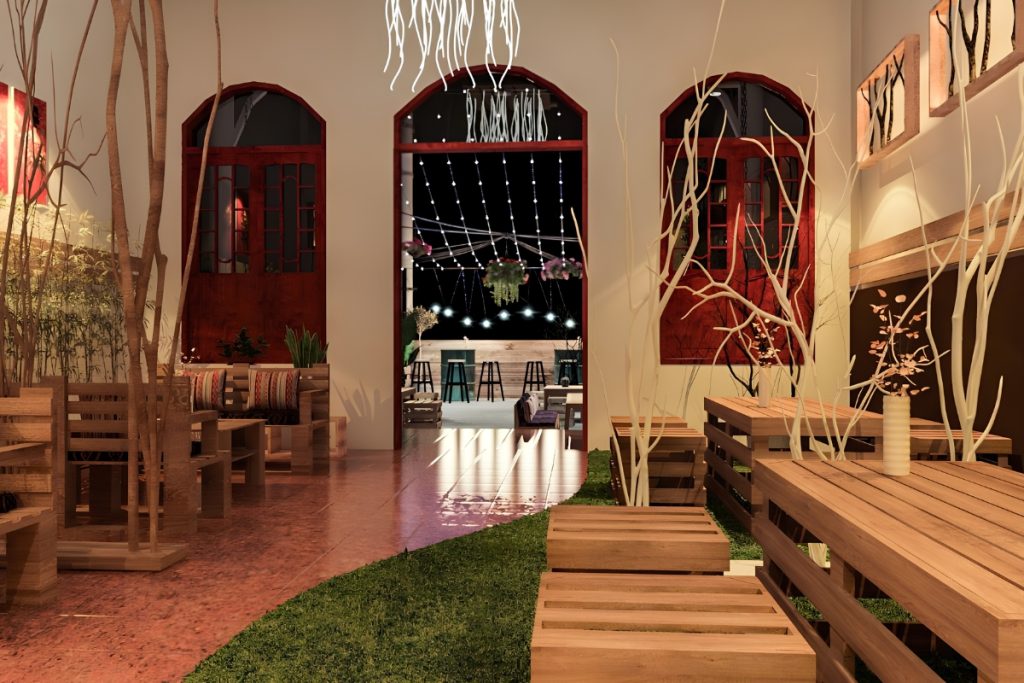 Thiết Kế Quán Cafe Phong Cách Tây Bắc: Đem Hơi Thở Núi Rừng Vào Không Gian Mộc Mạc 2 Thiết kế quán cafe phong cách Tây Bắc