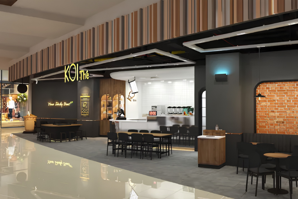 Bí quyết mở quán cafe trong trung tâm thương mại thành công từ KTS chuyên F&B 12 Mở quán cafe trong trung tâm thương mại