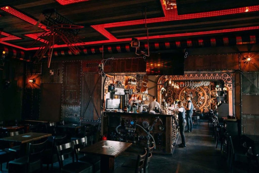 Giải Mã Phong Cách Steampunk Trong Thiết Kế: Xu Hướng Quán Cafe Độc Bản 2 Phong cách Steampunk trong thiết kế