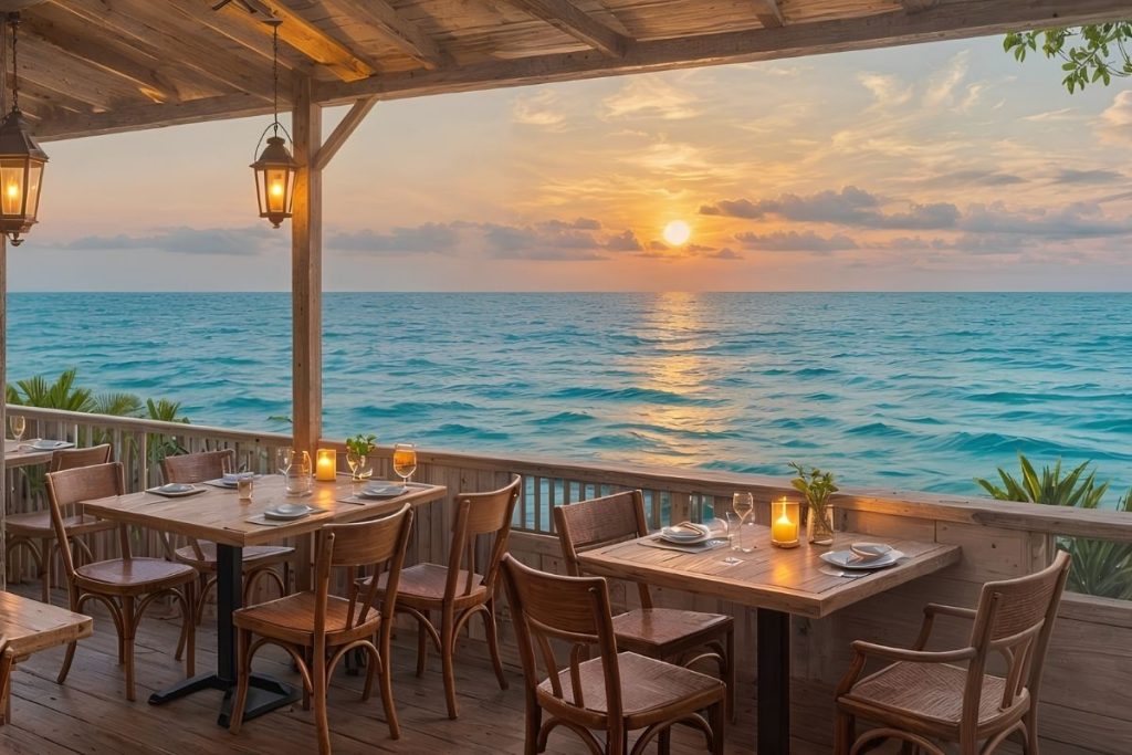Thiết Kế Quán Cafe View Biển: 5 Nguyên Tắc Chuyên Gia & Ý Tưởng Hút Khách 3 Thiết kế quán cafe view biển