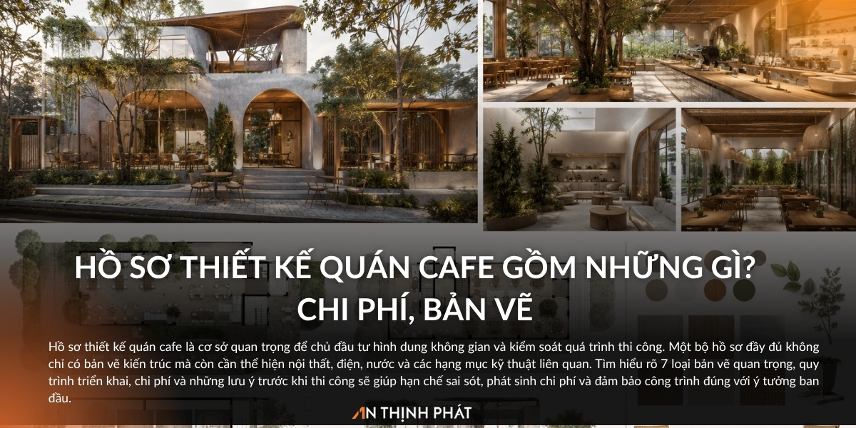 Hồ sơ thiết kế quán cafe
