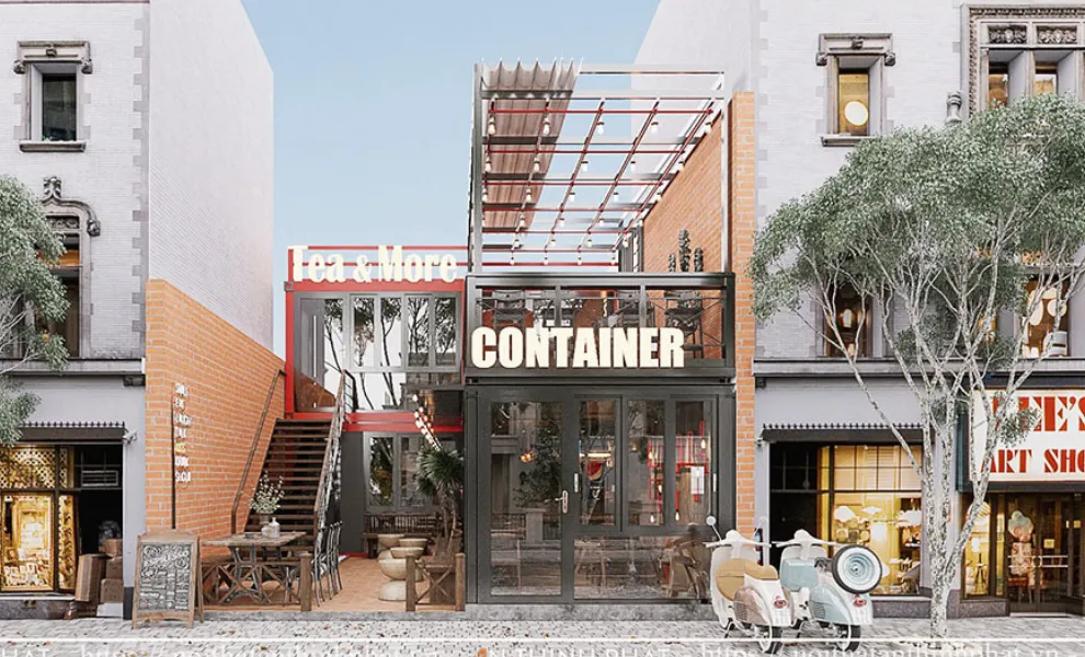 Quán cafe Container