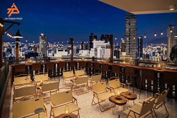 Góc nhìn thiết kế khu vực ngoài trời tại Chill Space