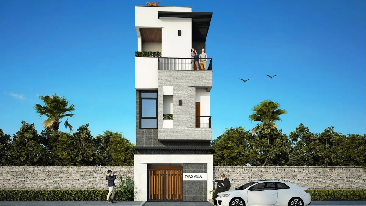 Thiết kế và thi công nhà phố