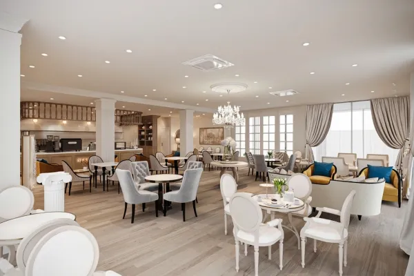 Maison Monet - 393m² - Thiết Kế Quán Trà Chiều 4 Bố trí nội thất sang trọng