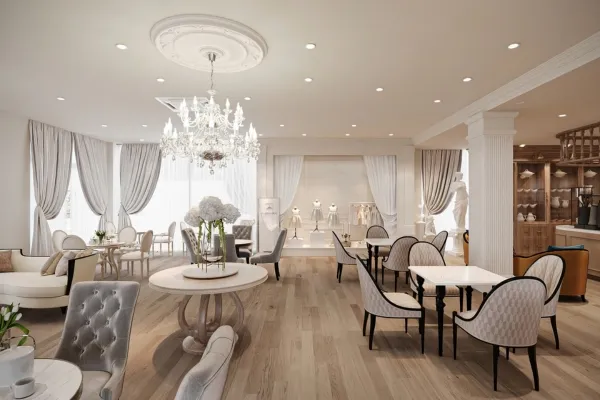 Maison Monet - 393m² - Thiết Kế Quán Trà Chiều 5 Maison Monet qua góc nhìn nội thất thanh nhã và tinh tế